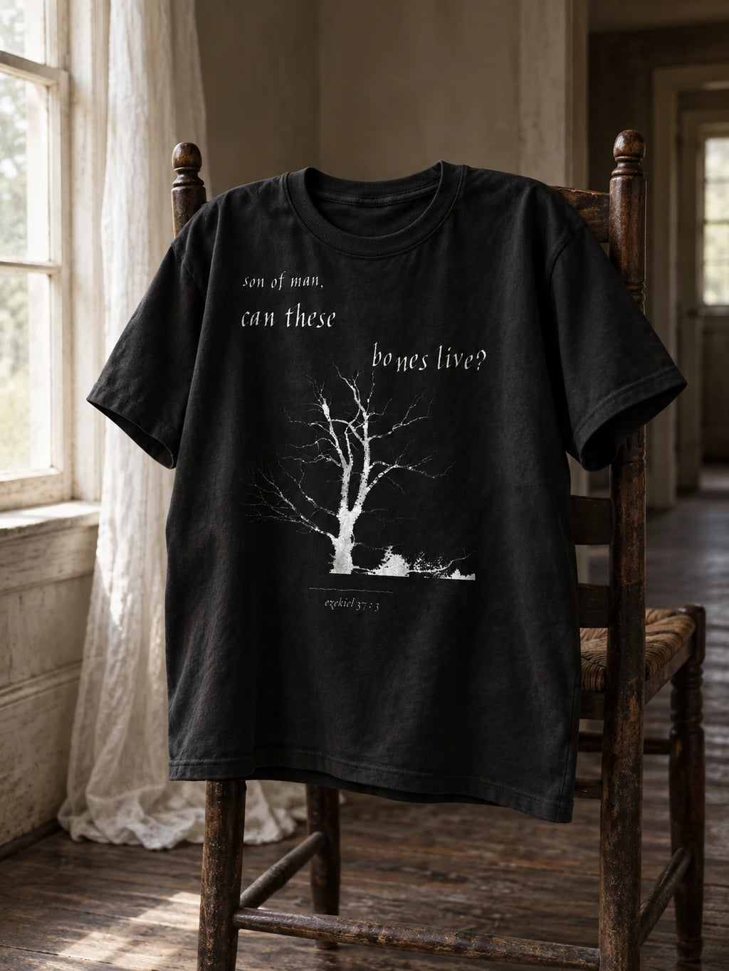 the holding — lot no. 001, the scripture tee