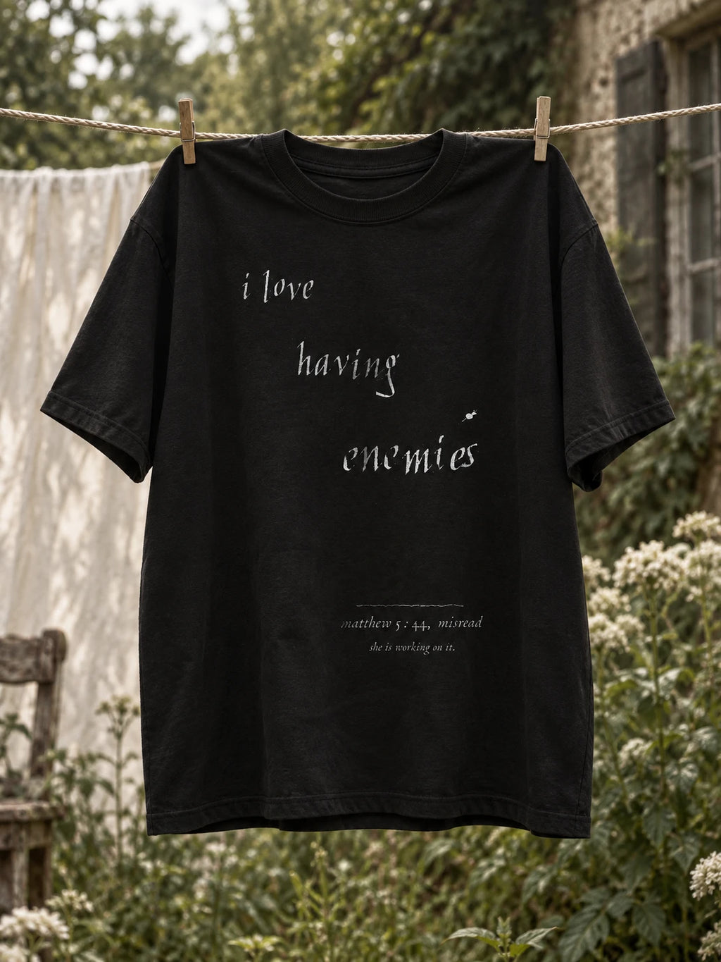 the holding — lot no. 004, the confession tee