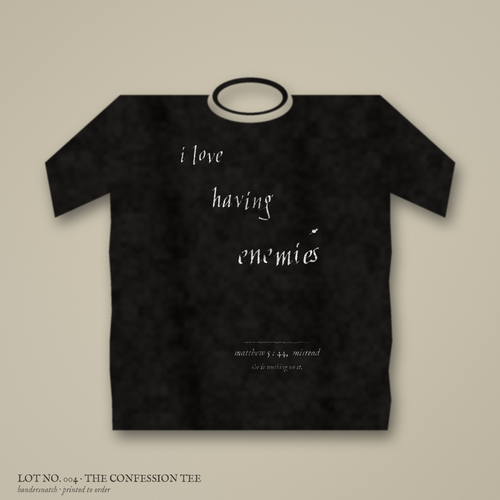 lot no. 004 the confession tee